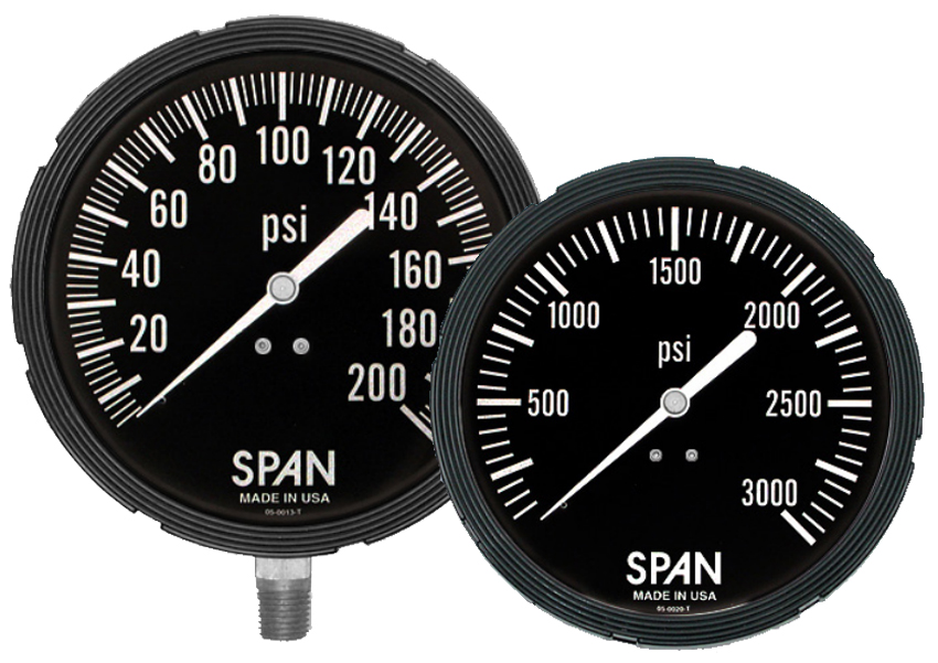 Industrial Pressure Gauges - SPAN - Dorian Drake International Inc.