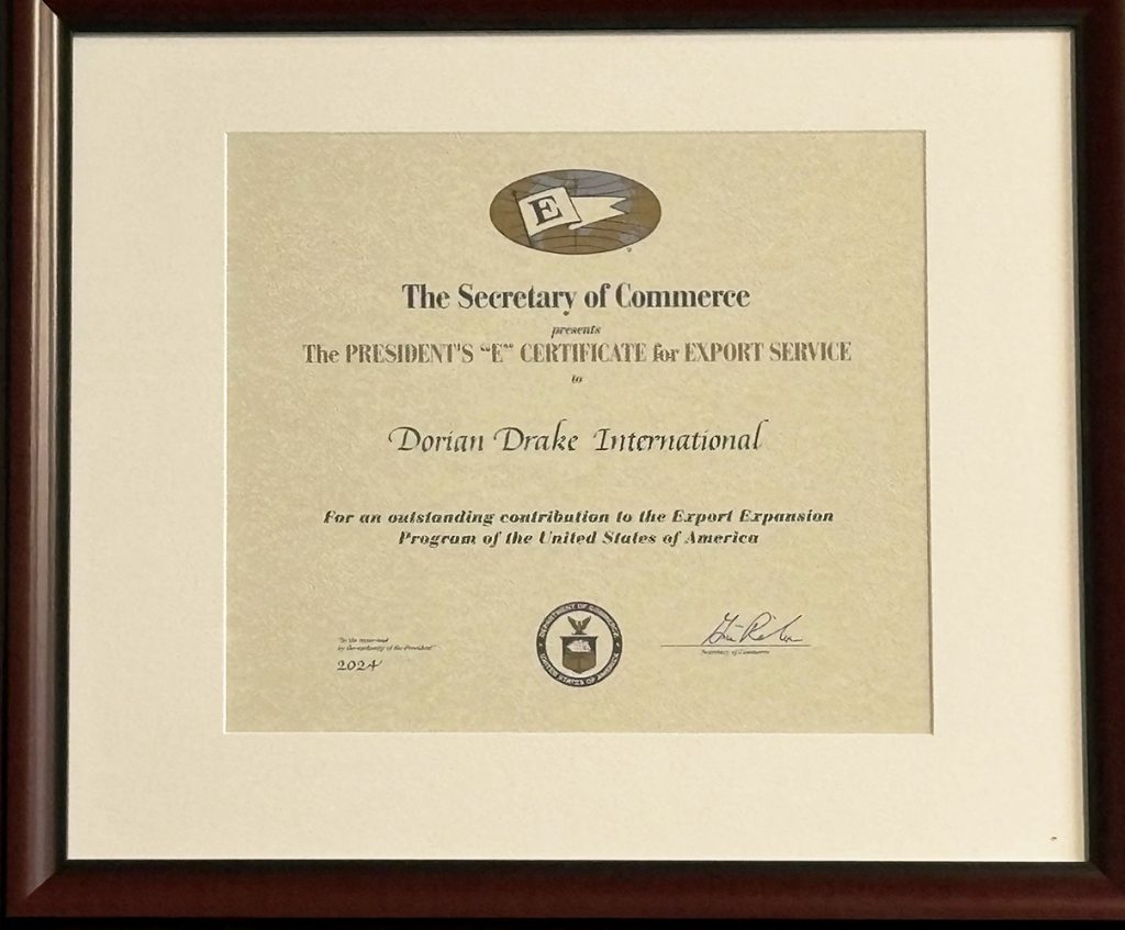 Dorian Drake International Receives Prestigious “E” Award in ...